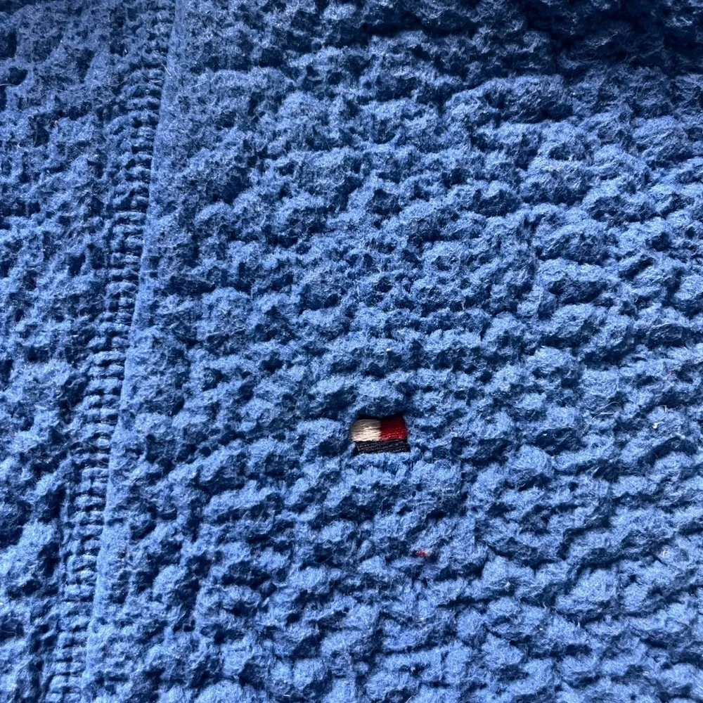 Tommy Hilfiger fleece quarter zip Blue Sweater